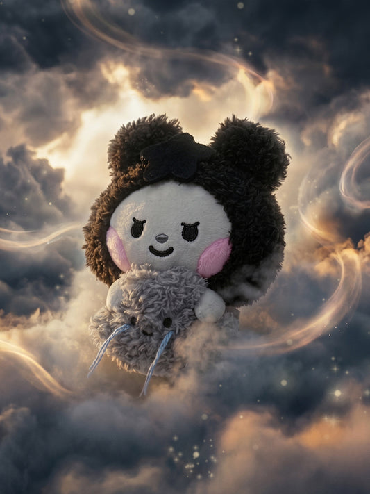 [Pre-order] MIGHTEEZ ddeongyo WEATHER PLUSH KEYRING BERRY BREEZY FAIRY