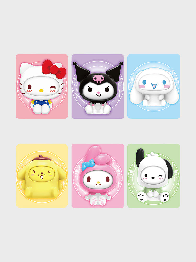 RANDOM SQUARE SANRIO CHARACTERS FACE FIGURINE (RANDOM)