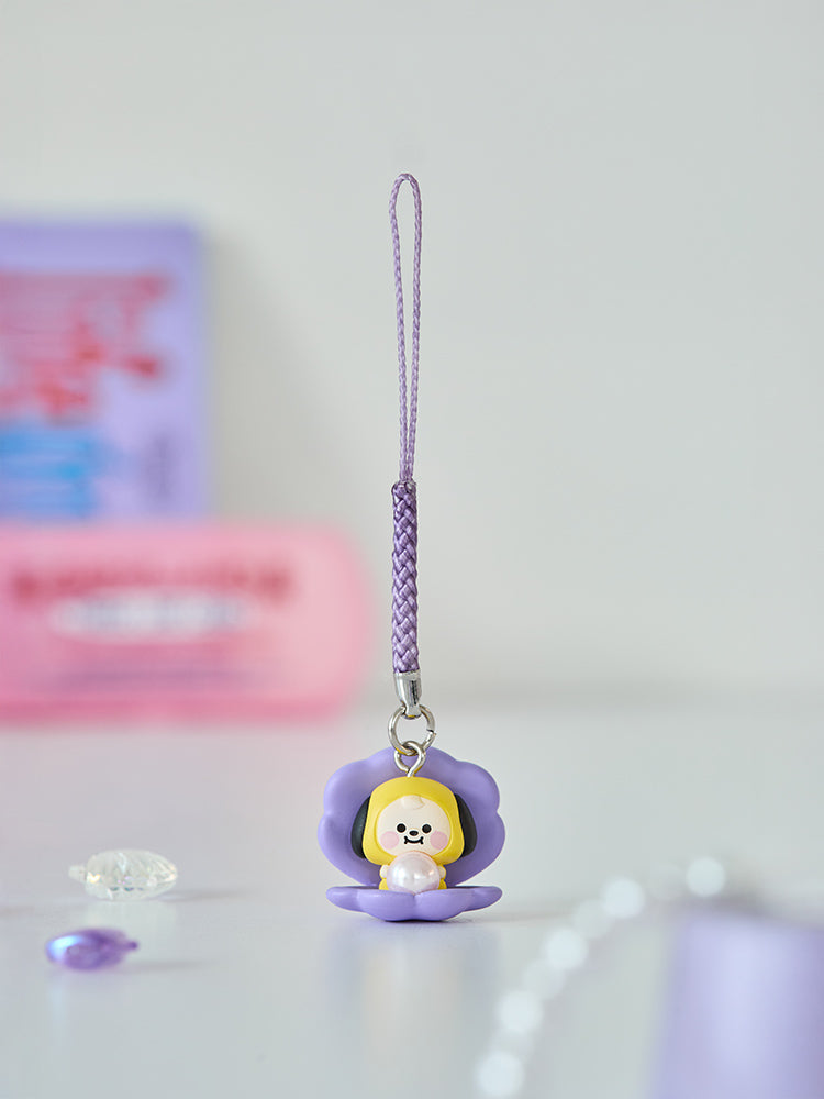 BT21 CHIMMY BABY PEARL FIGURINE STRAP