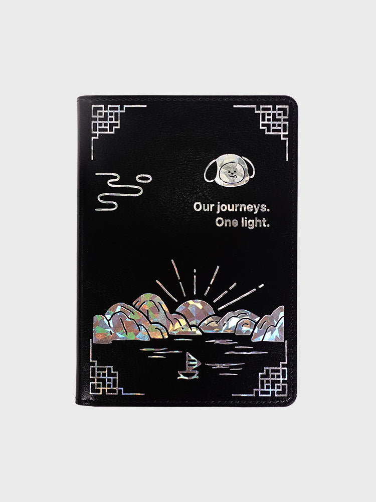 BT21 홀로그램 여권케이스