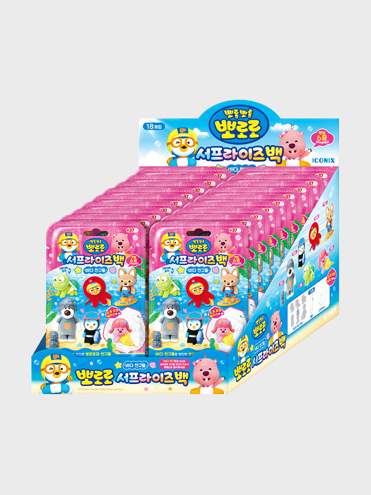 RANDOM SQUARE PORORO & FRIENDS SURPRISE BAG OCEAN FRIENDS (RANDOM)
