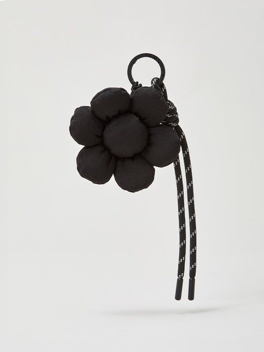 꼴레 플라워 스트링 키링 쉐이드 블랙