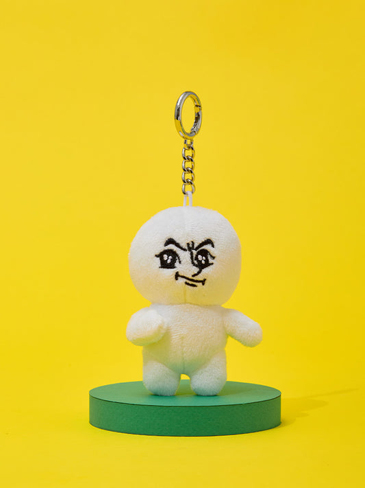 LINE FRIENDS THUMBS UP MOON PLUSH KEYRING ORIGINAL EDITION