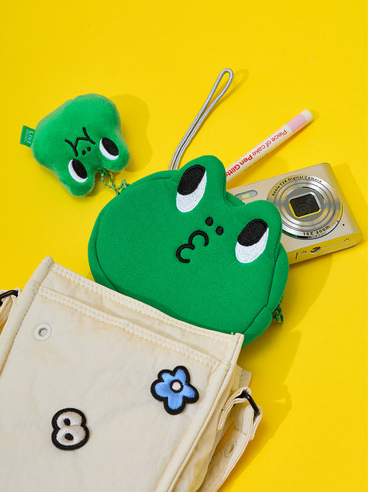 LINE FRIENDS LEONARD FACE POUCH ORIGINAL EDITION