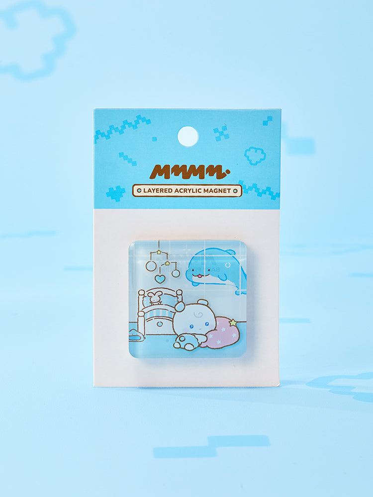 MMMM BABY 레이어드 아크릴 마그넷