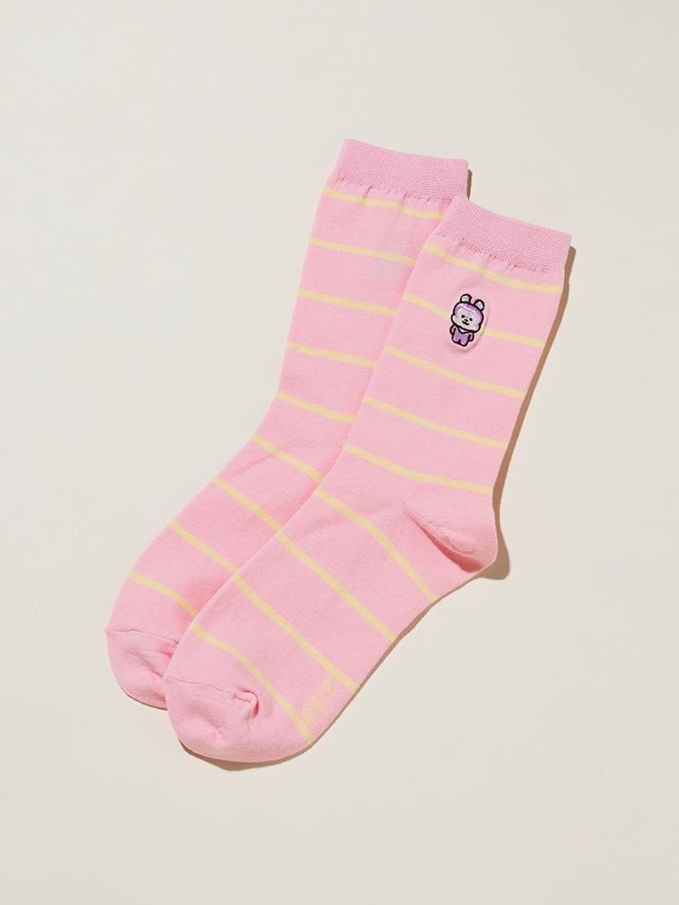 BT21 STRIPE SOCKS BASIC
