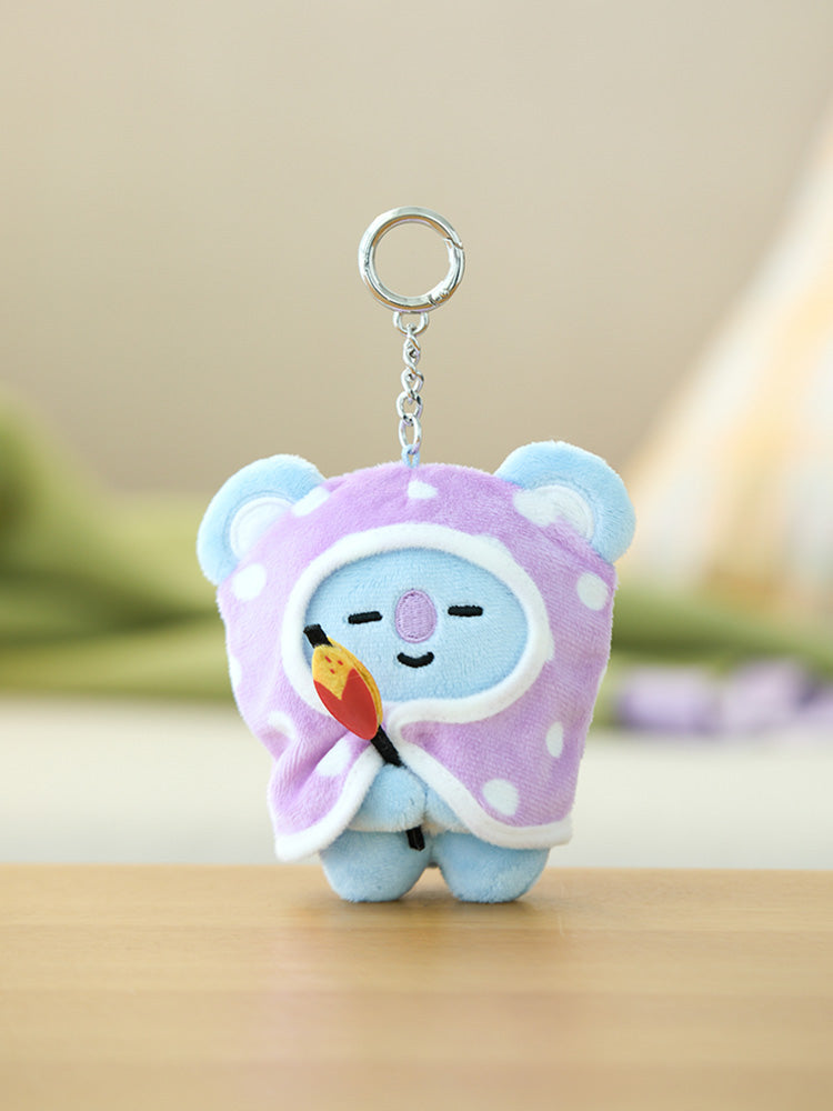 BT21 KOYAキャンプファイヤーブランケットドールキーリング