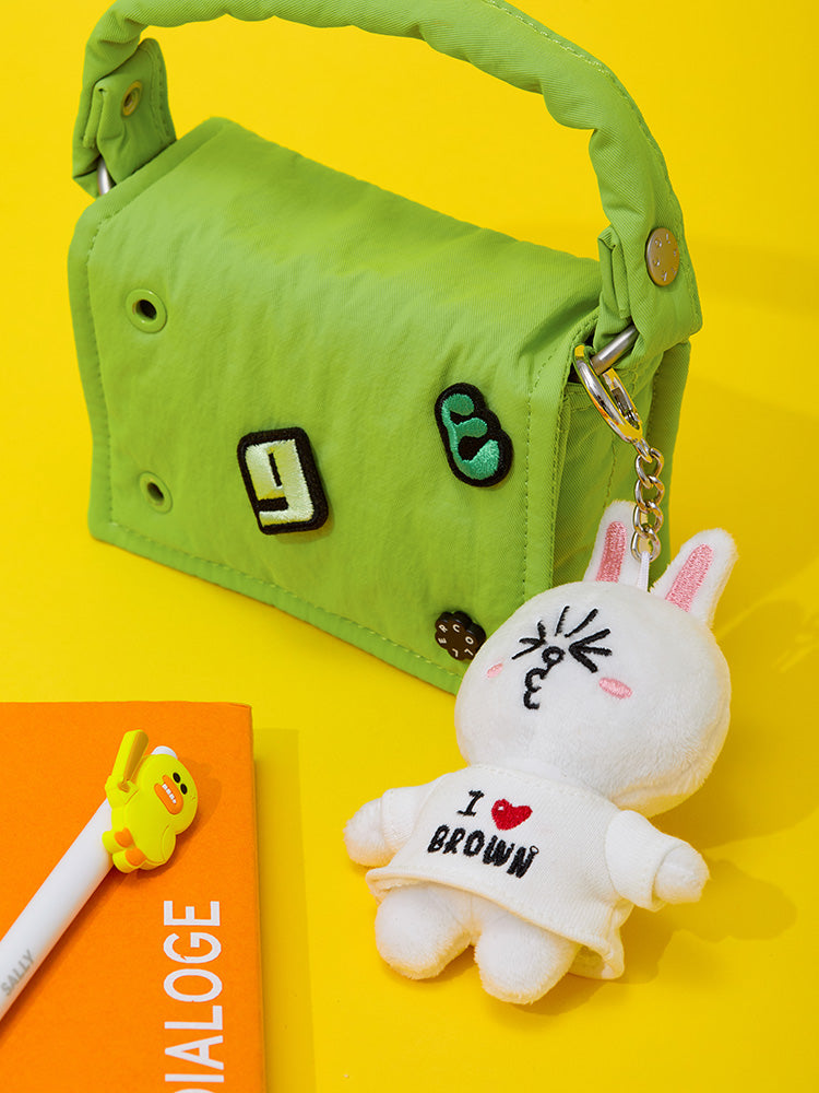 LINE FRIENDS CONY PLUSH KEYRING (COUPLE) ORIGINAL EDITION