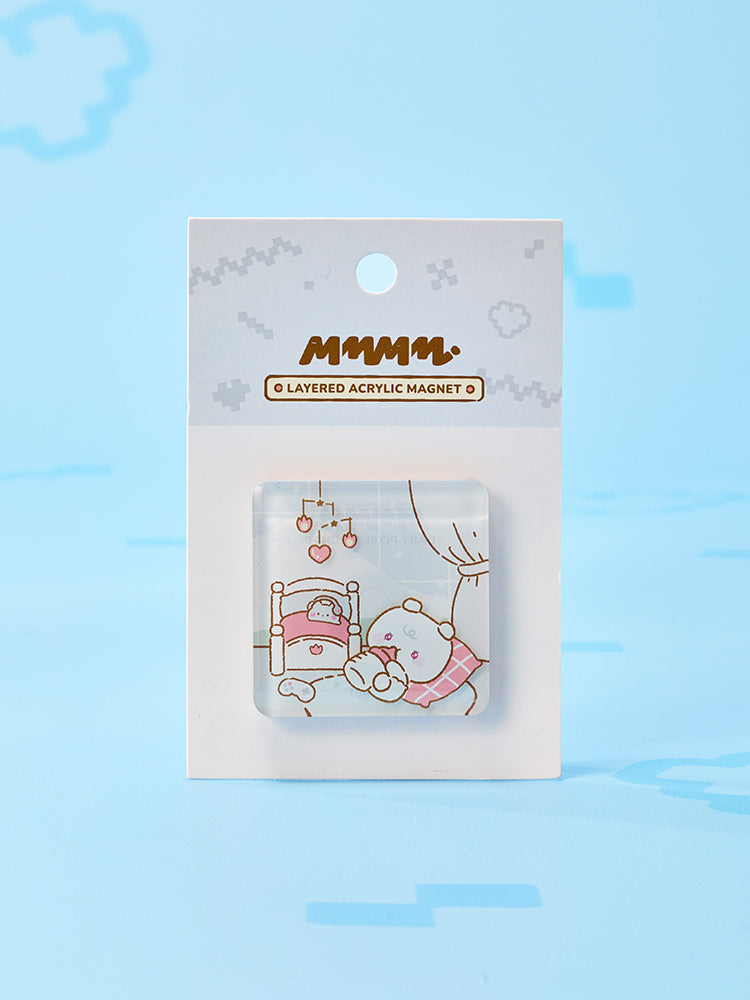 MMMM BABY 레이어드 아크릴 마그넷