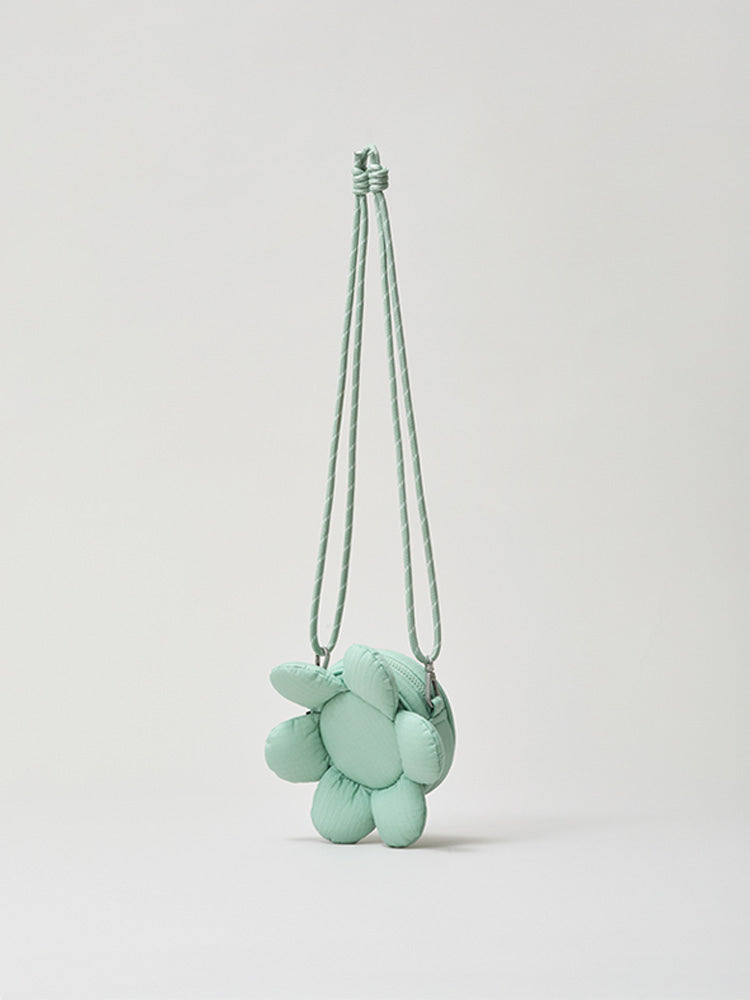 꼴레 플라워 키링백 허브 민트