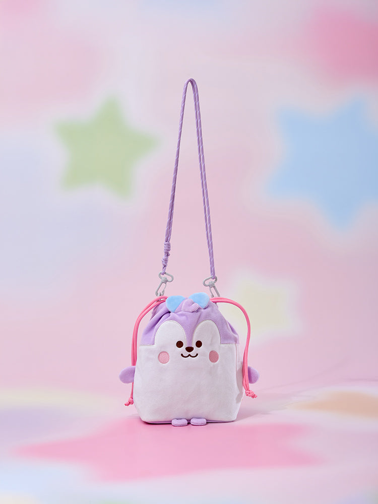 BT21 BABY JELLY SHOP 미니 스트링 로스백