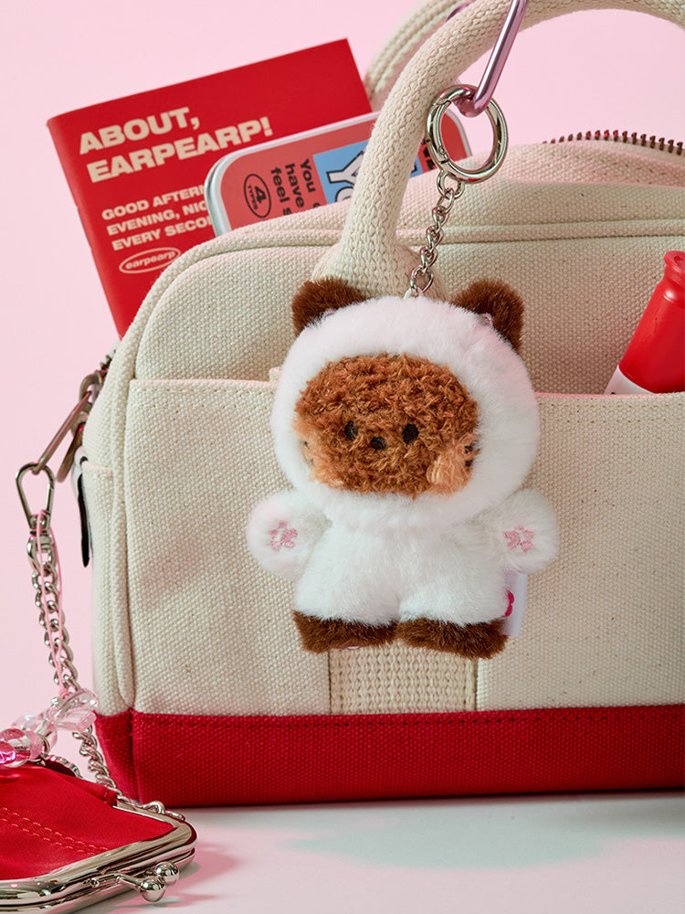 LINE FRIENDS mini minini catnini bnini PLUSH KEYRING