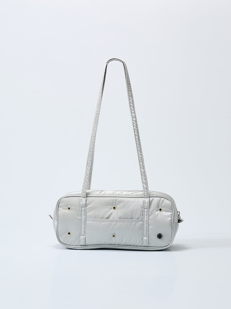 [coller aespa edition] COLLER BAGUETTE BAG PEARL GRAY