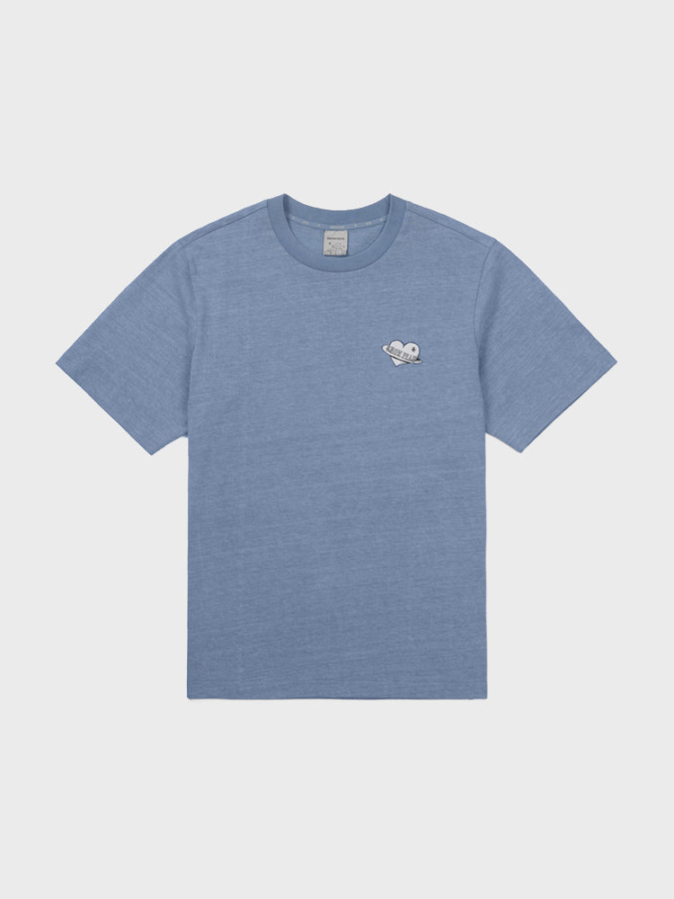 BT21 스노우피크 그래픽 반소매 티셔츠 (BLUE)