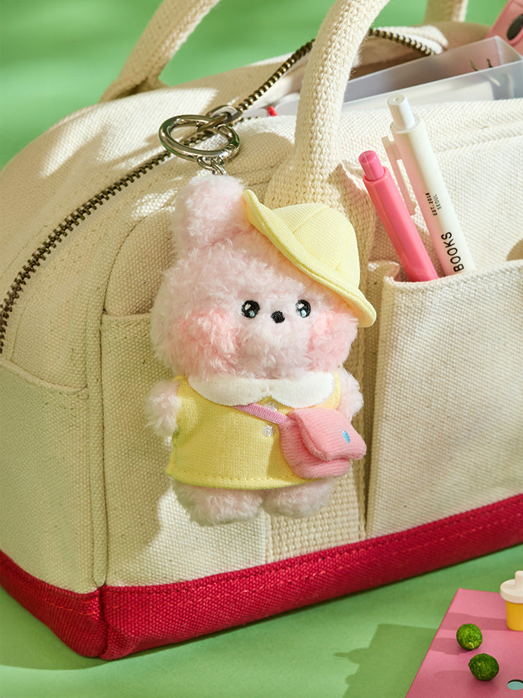 BT21 COOKY mini minini PLUSH KEYRING PICNIC MATE