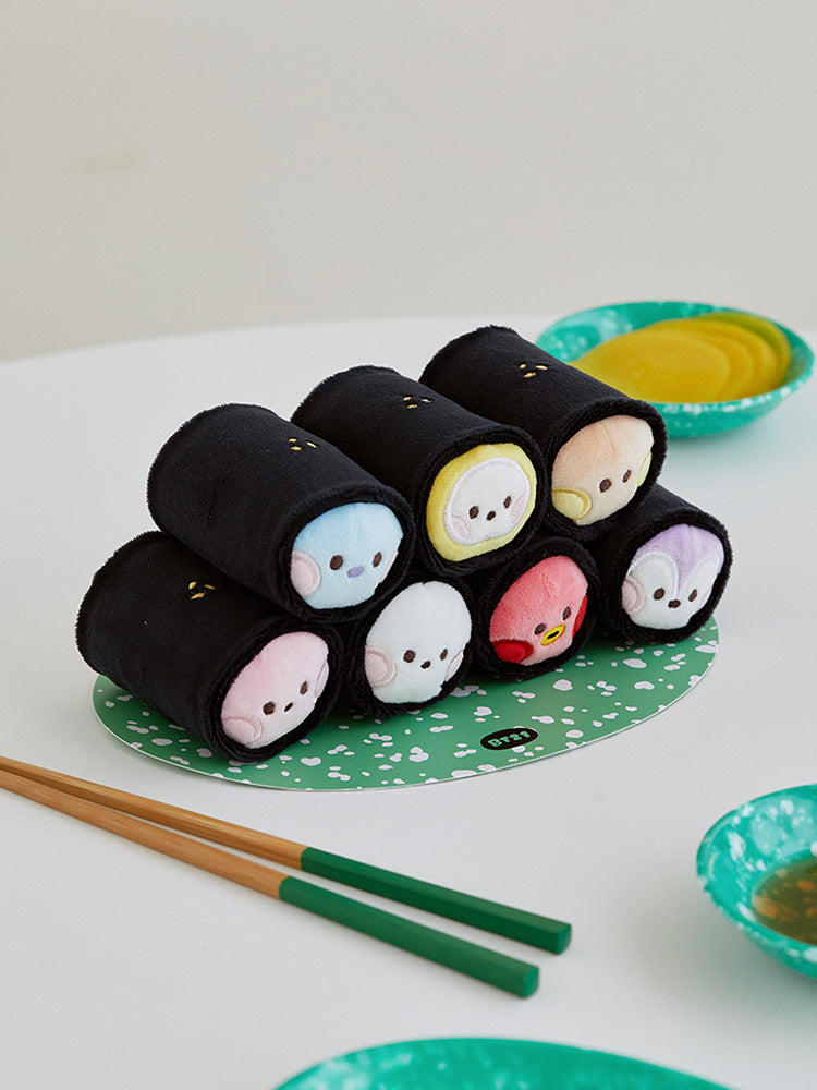 BT21ミニニーBUNSIKキンバップ人形セット