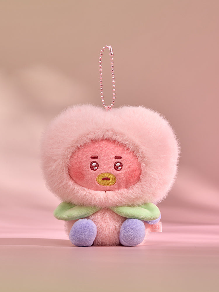 BT21 PEACH HOLIC PLUSH KEYRING
