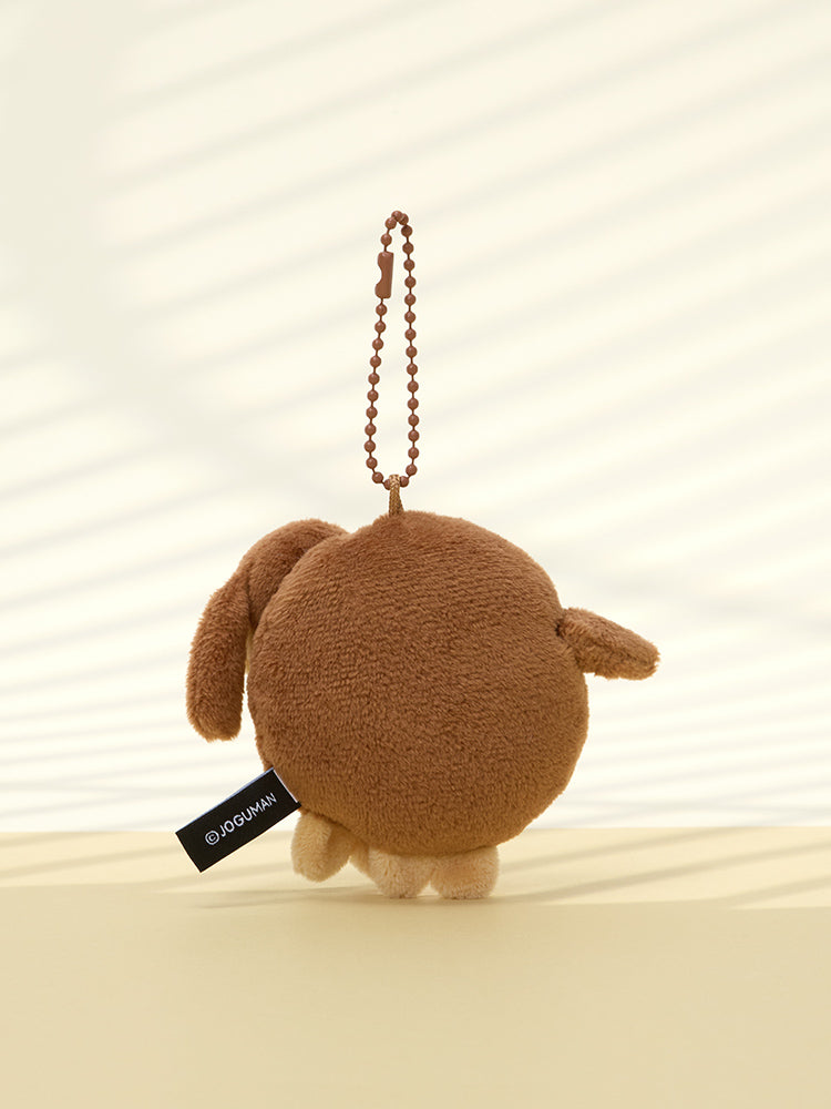 JOGUMAN WOODY MEASURING TAPE PLUSH KEYRING OFFICE