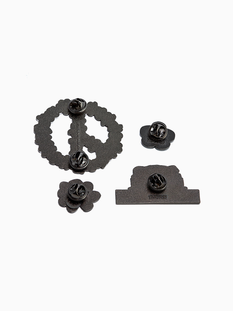 PEACEMINUSONE X ZO&FRIENDS ZOA METAL BADGE SET (4PCS)