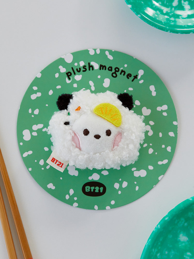 BT21 RJ minini PLUSH MAGNET BUNSIK