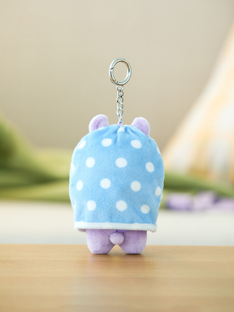 BT21 MANG DOLL KEYRING CAMPFIRE