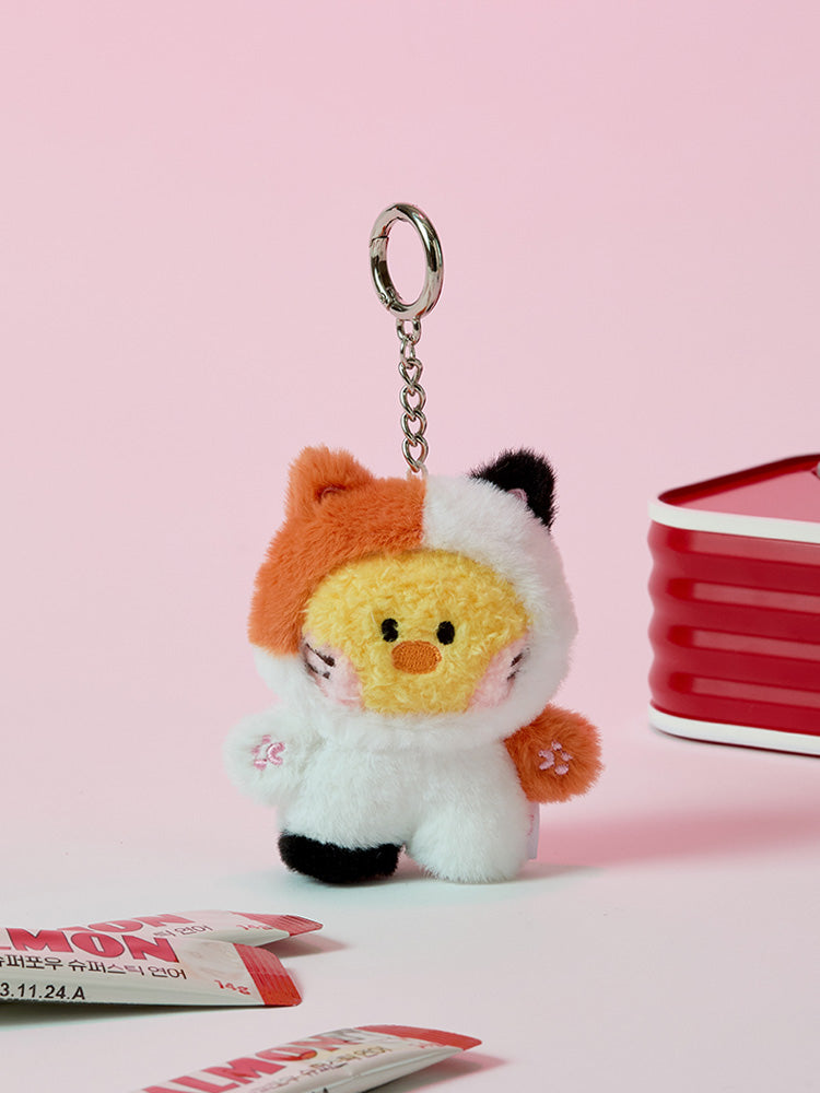 LINE FRIENDS mini minini catnini selini PLUSH KEYRING