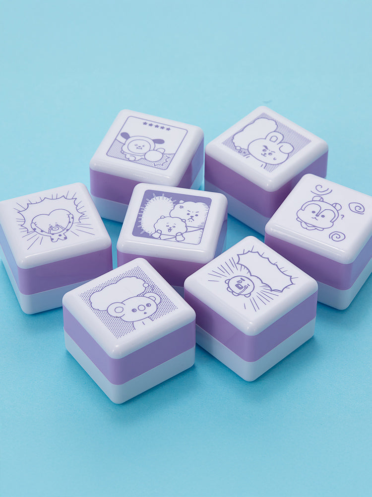 BT21 오늘의 기분 랜덤 말풍선 스탬프 (1개입)