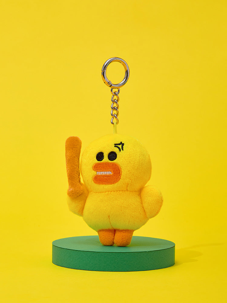 LINE FRIENDS ANGRY SALLY PLUSH KEYRING ORIGINAL EDITION