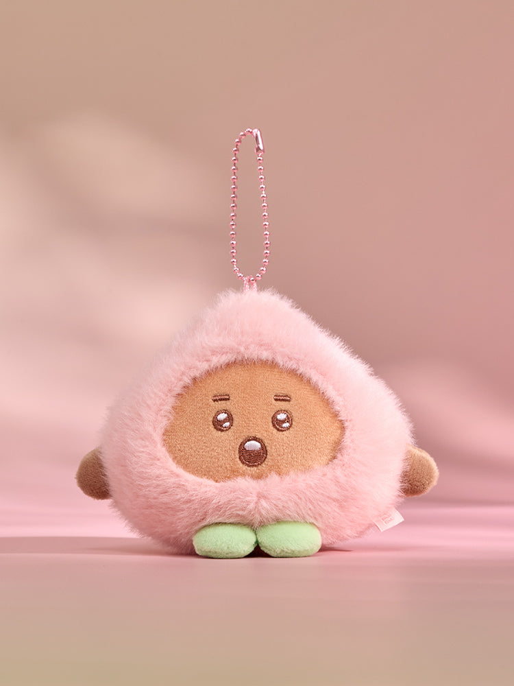 BT21 PEACH HOLIC PLUSH KEYRING