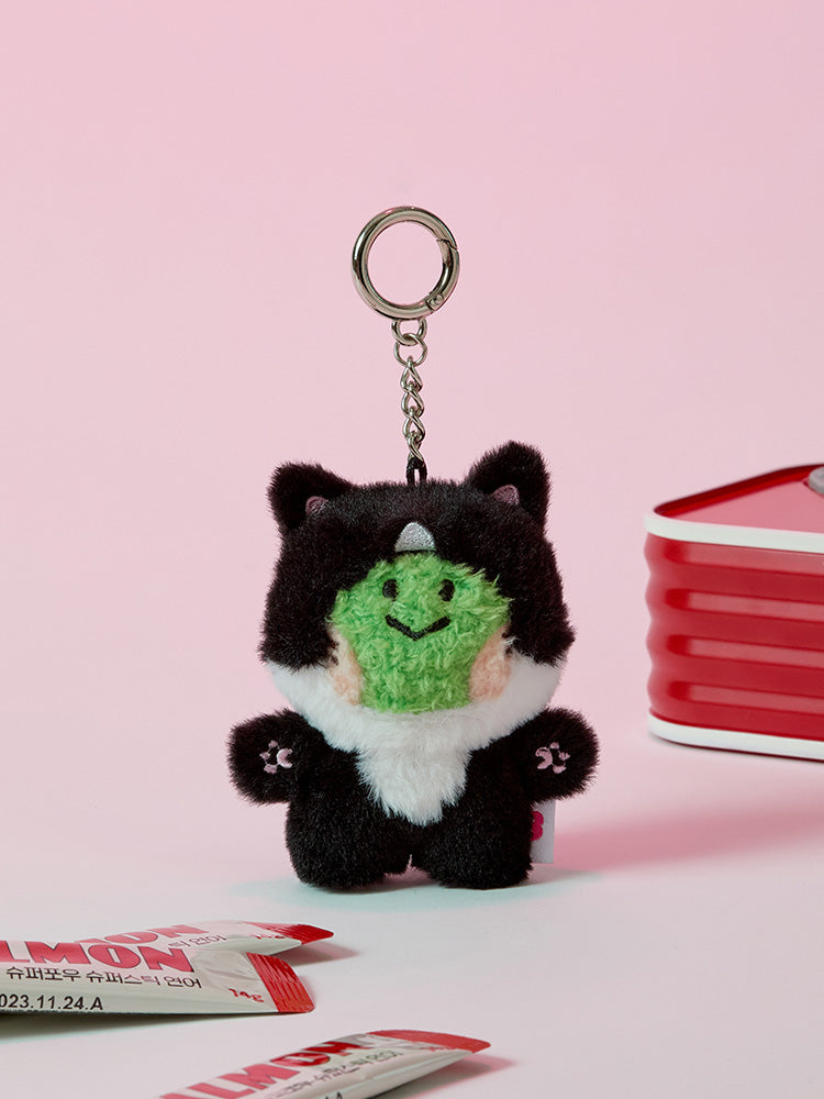 LINE FRIENDS mini minini catnini lenini PLUSH KEYRING