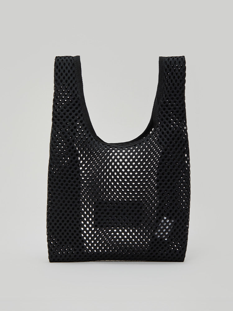 꼴레 메쉬 미니 토트백 쉐이드 블랙