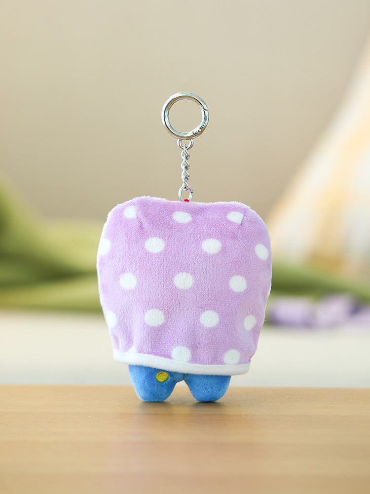 BT21 TATA DOLL KEYRING CAMPFIRE