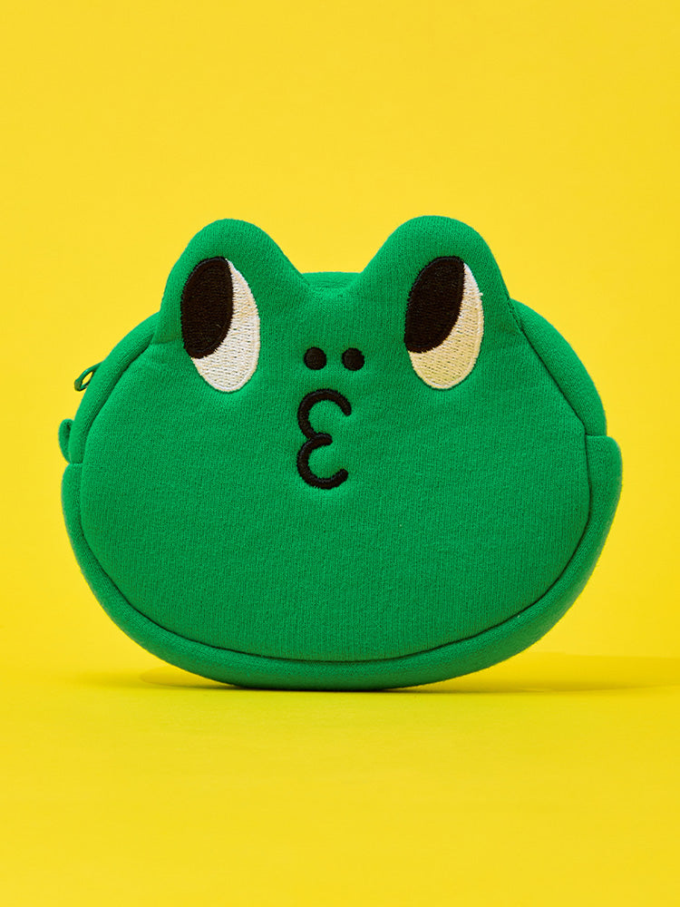 LINE FRIENDS LEONARD FACE POUCH ORIGINAL EDITION