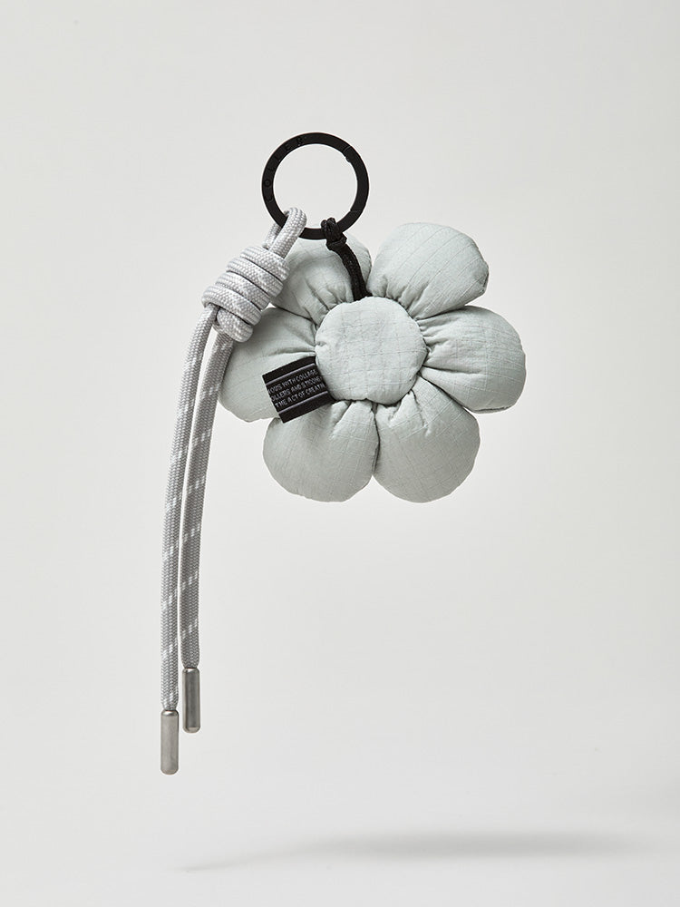 꼴레 플라워 스트링 키링 문락 그레이