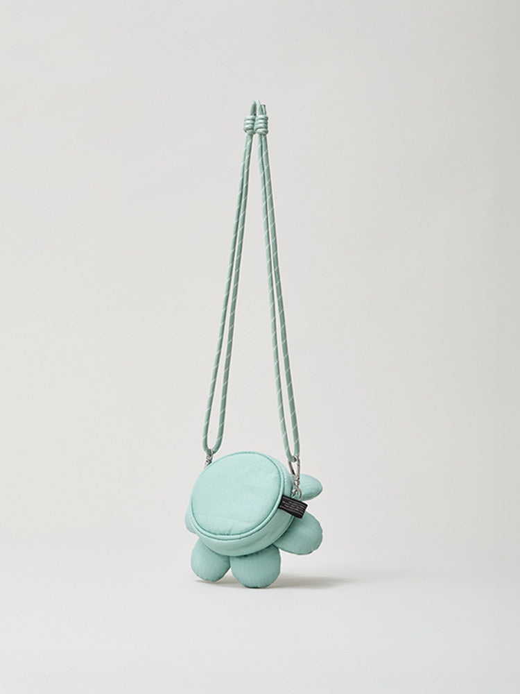 꼴레 플라워 키링백 허브 민트