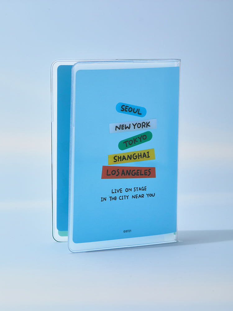 BT21 PASSPORT COVER WORLD VOYAGE