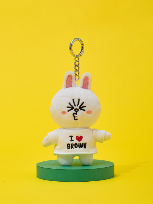 LINE FRIENDS CONY PLUSH KEYRING (COUPLE) ORIGINAL EDITION