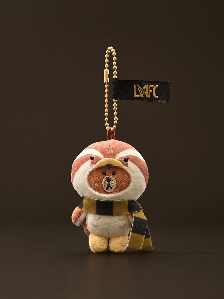LAFC | LINE FRIENDS 브라운 랜덤 미니 인형 키링
