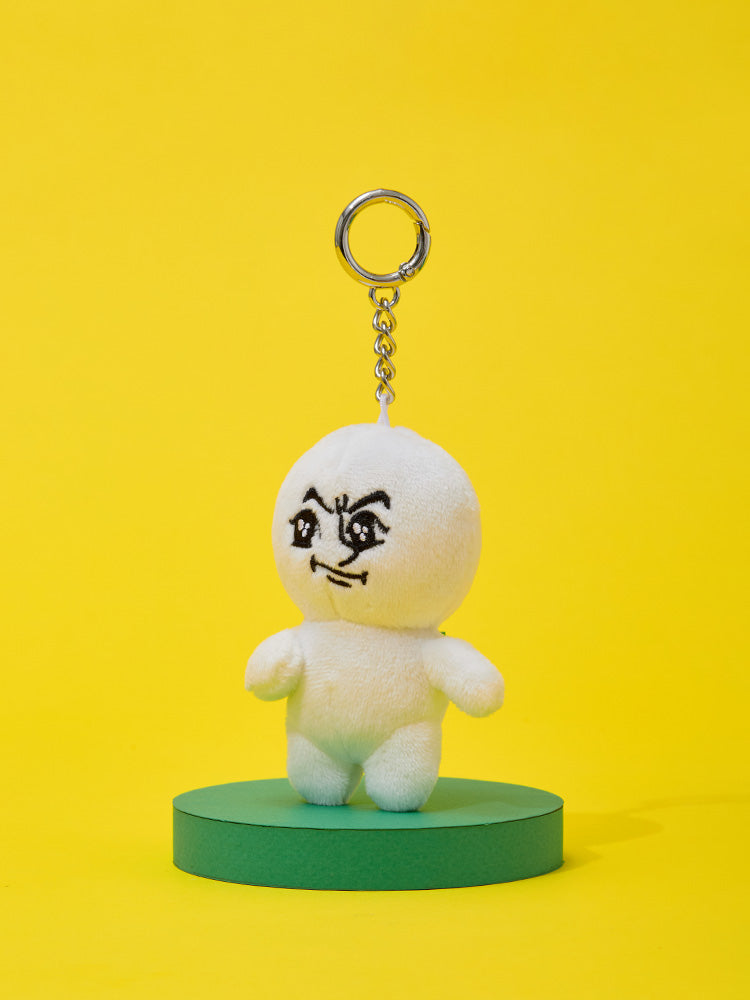 LINE FRIENDS THUMBS UP MOON PLUSH KEYRING ORIGINAL EDITION