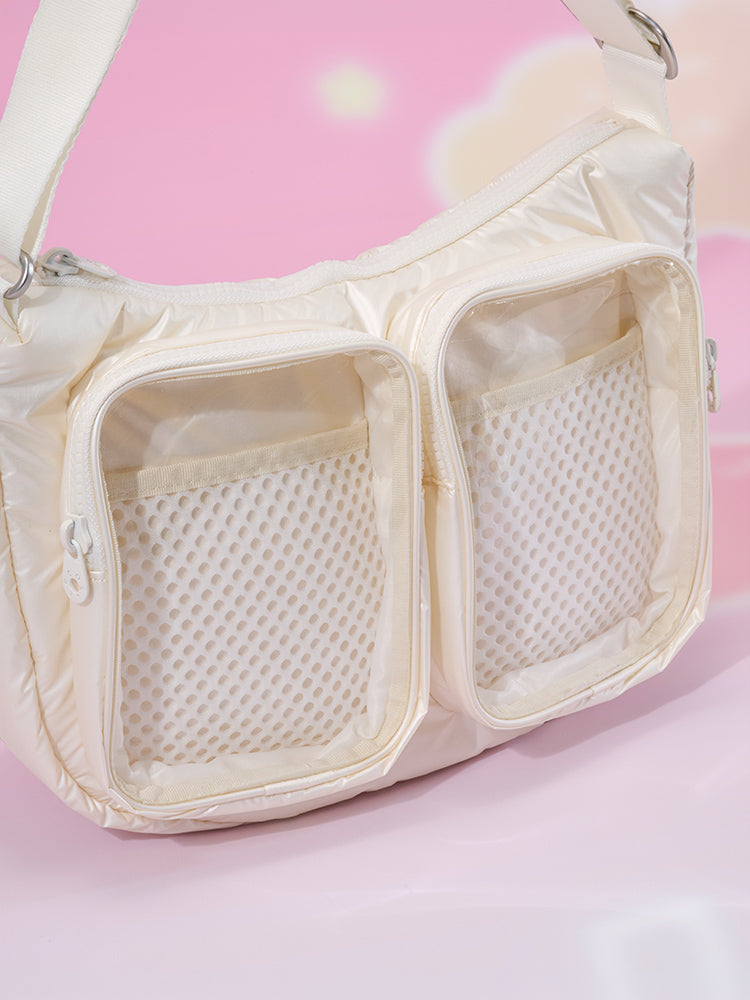 BT21 X COLLER CLEAR POCKET MULTI CROSS BAG BEYOND THE JOURNEY