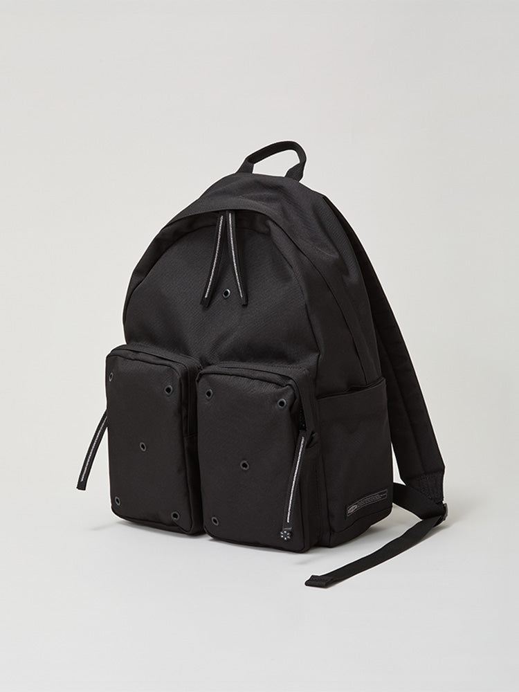 꼴레 코듀라 백팩 (M) 쉐이드 블랙