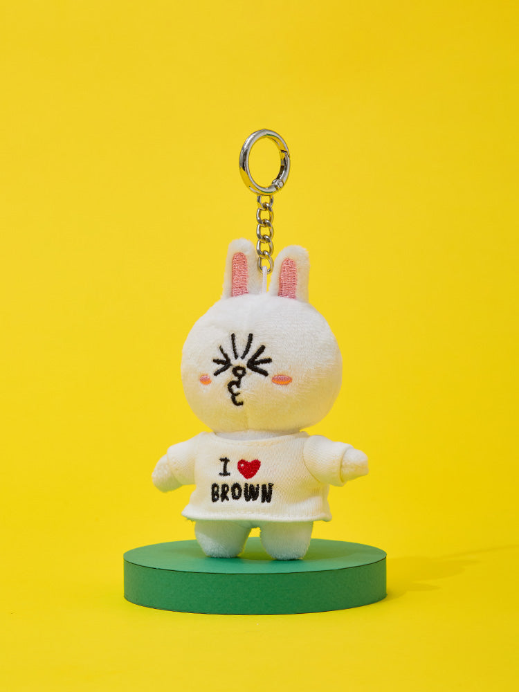 LINE FRIENDS CONY PLUSH KEYRING (COUPLE) ORIGINAL EDITION