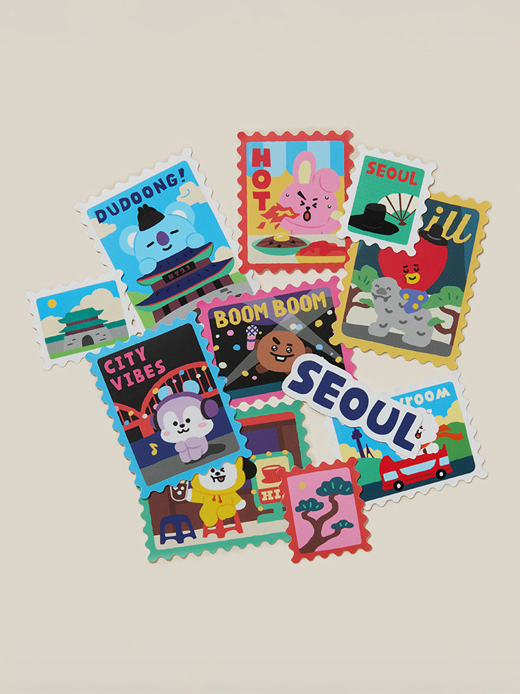 BT21 서울 에디션 스티커팩
