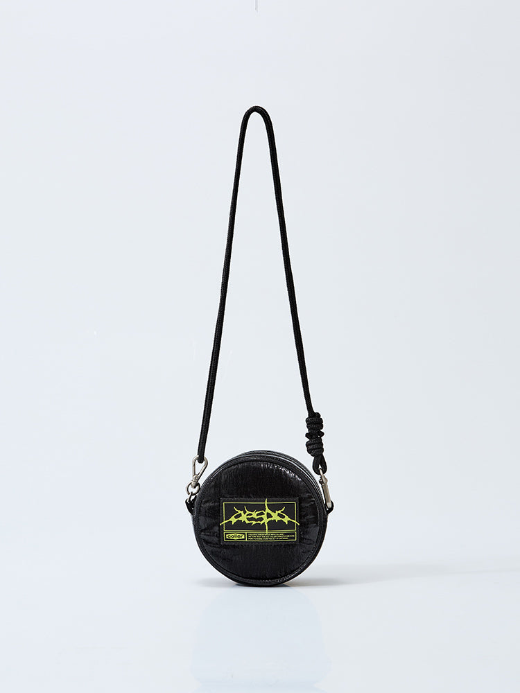 coller aespa edition] LEMONADE KEYRING BAG ONYX BLACK – LINE
