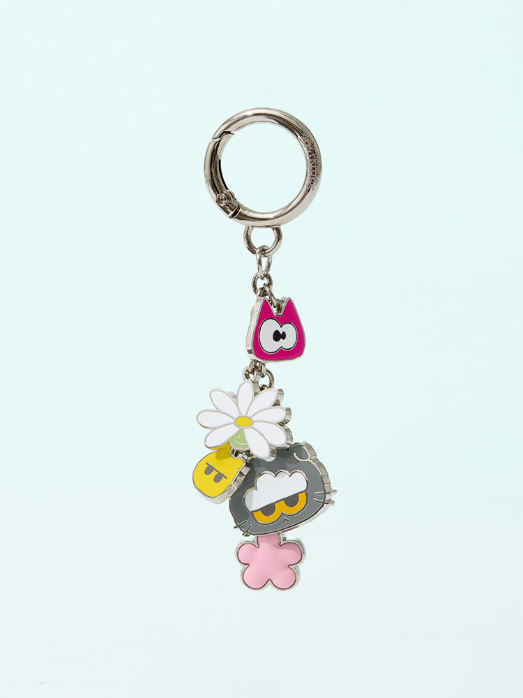 ZO&FRIENDS METAL KEYRING SIGNATURE