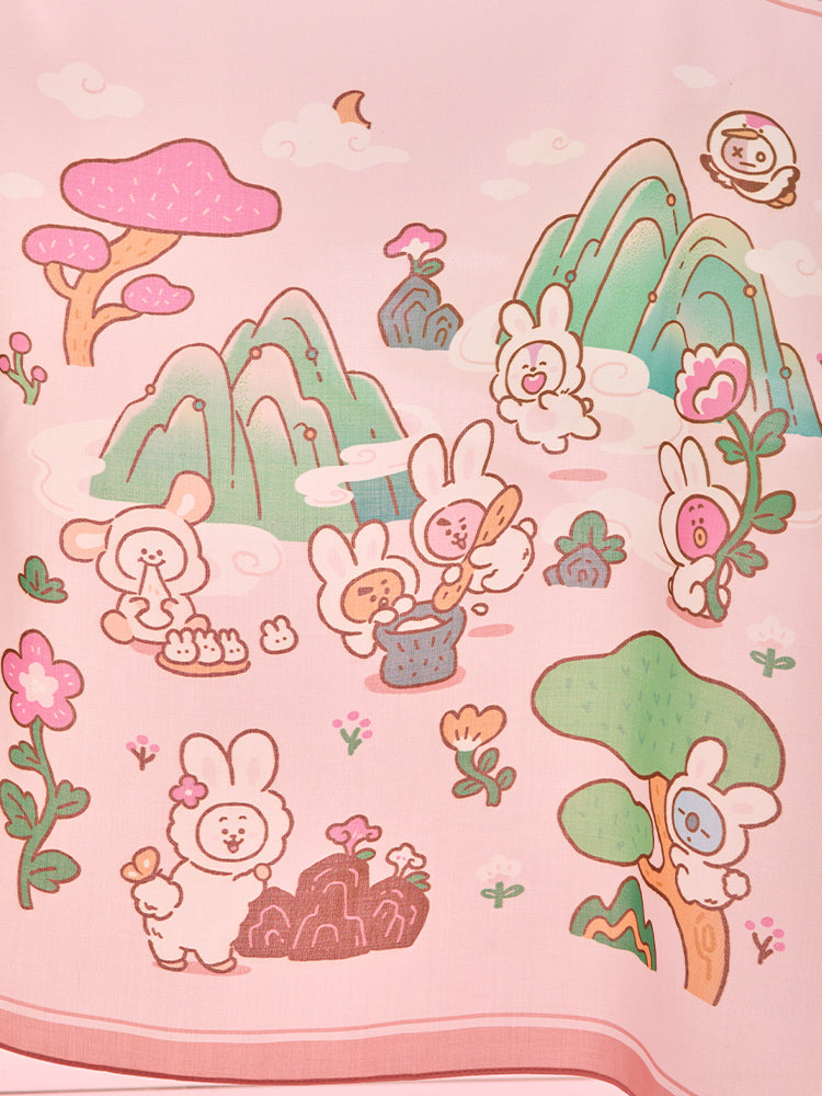 BT21 K-토끼 손수건