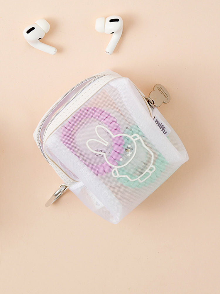 미피 메쉬 미니 파우치