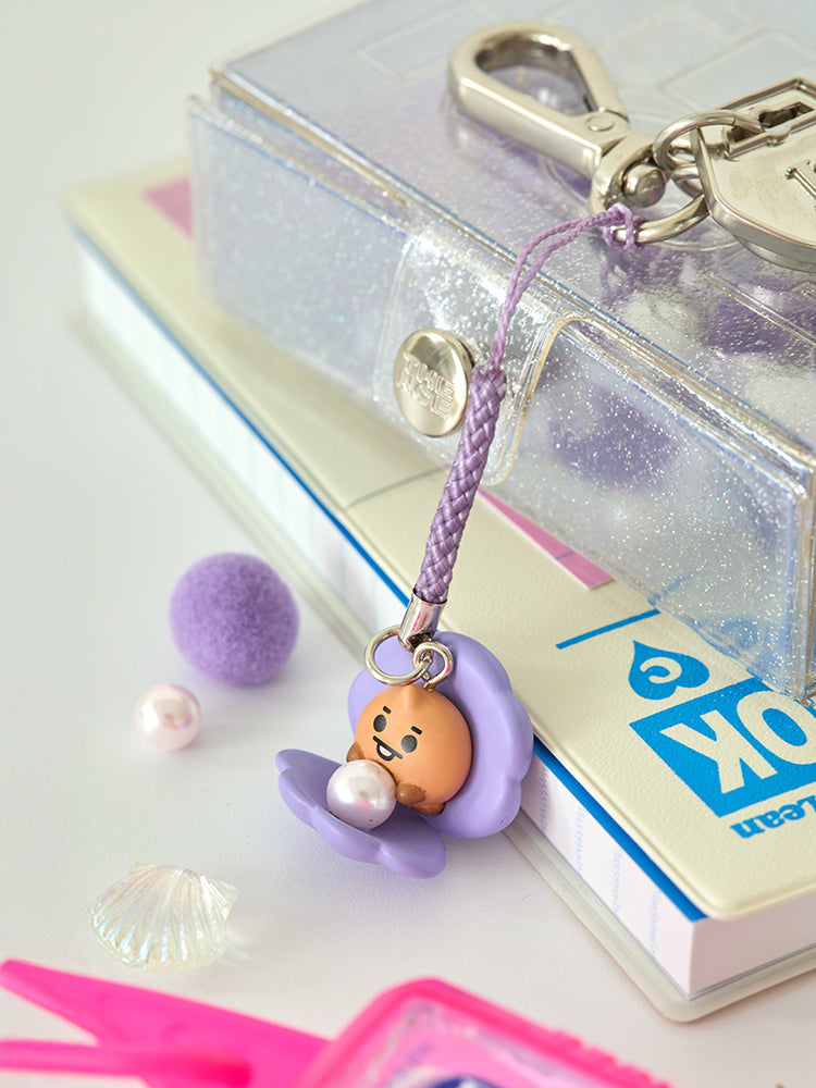 BT21 SHOOKY BABY PEARL 피규어 스트랩