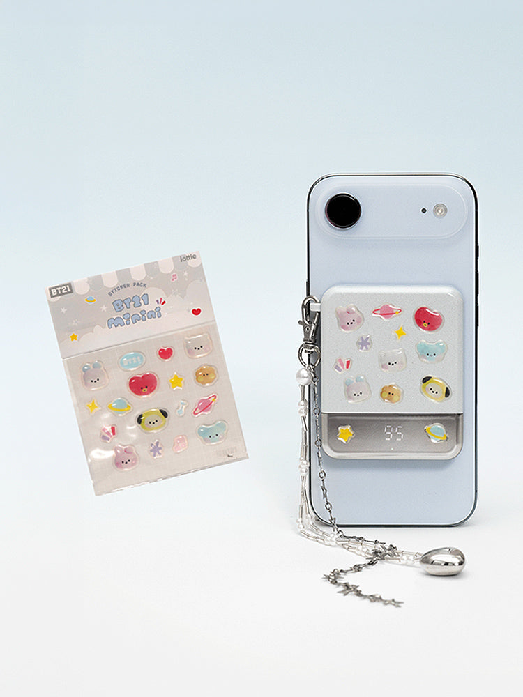 BT21 5K 마그네틱 보조베터리 (minini Mint)
