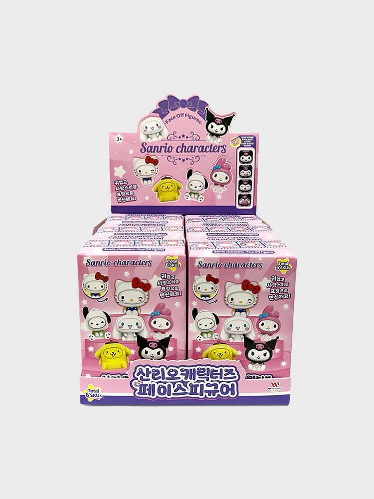 RANDOM SQUARE SANRIO CHARACTERS FACE FIGURINE (RANDOM)